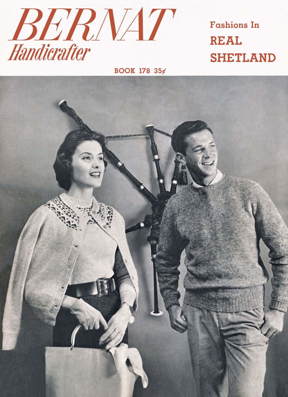 Fashions in Real Shetland Vintage Knitting Patterns Book