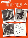 Socks Slippers Scarves Gloves Mitts Vintage Knitting Patterns Book