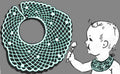 Lacy Baby Bib Crochet Pattern