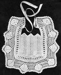 Fancy Baby Bib Crochet Pattern
