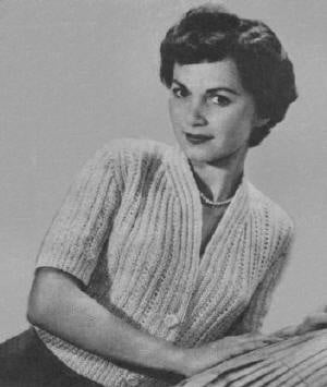 Nylon Bolero Knitting Pattern Sz 12-18