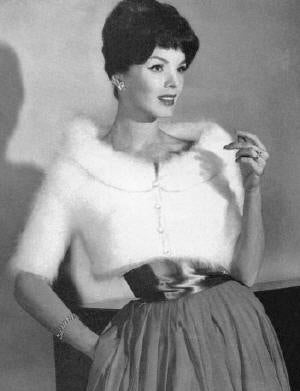 Angora Bolero Knitting Pattern Sz 14-18