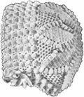 Popcorn Baby Bonnet Antique Crochet Pattern