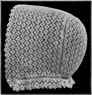 Baby Bonnet Knitting Pattern