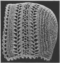 Baby Bonnet Antique Knitting Pattern