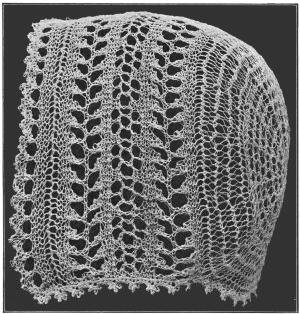 Baby Bonnet Antique Knitting Pattern