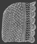 Lacy Baby Bonnet Antique Crochet Pattern