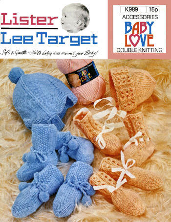 Baby Hats, Mittens & Booties Knitting Pattern