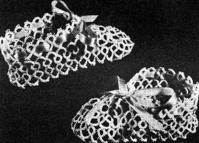 Baby Booties Tatting Pattern