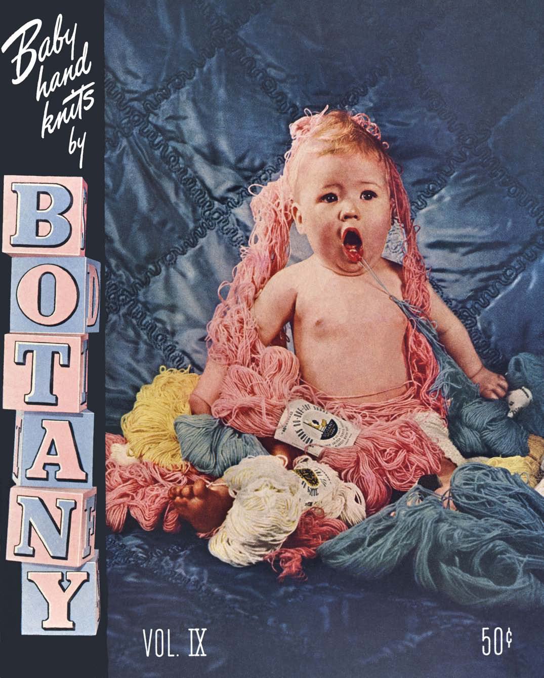 Baby Hand Knits Vintage Knitting Crochet Patterns Book