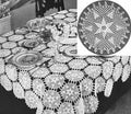 Brighter Star Motif Tablecloth Crochet Pattern