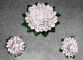 Flower Brooch & Earrings Crochet Pattern