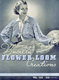 Bucilla Flower Loom Creations Vintage Crochet Patterns Book