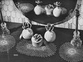 Round & Oval Doily Buffet or Vanity Set Tatting Pattern