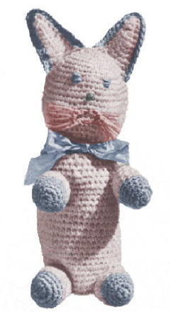 Bunny Rabbit Stuffed Toy Crochet Pattern