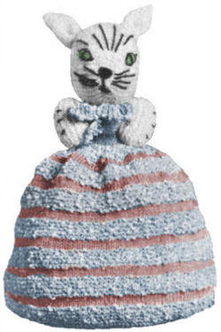 Girl Bunny Pajama Bag Knitting Pattern