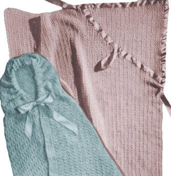 Baby Bunting converts to Blanket Crochet Pattern