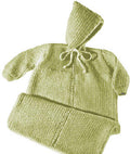Baby Bunting with Hood Knitting Pattern