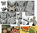 Butterfly Lot 18 Crochet Patterns