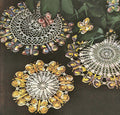 Doily 3 Styles with Butterfly Edging Crochet Pattern