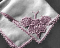 Buttefly Applique Motif & Edging Tatting Pattern