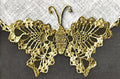 Butterfly Applique & Edging Crochet Pattern