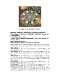 Calla Lily Doily Crochet Pattern 18"