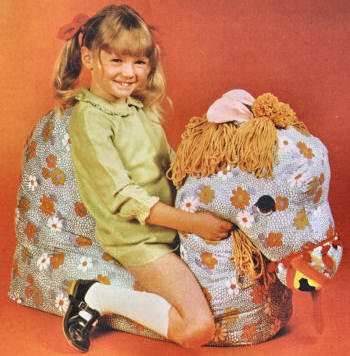 Camel Pony Floor Pillow Sewing Pattern