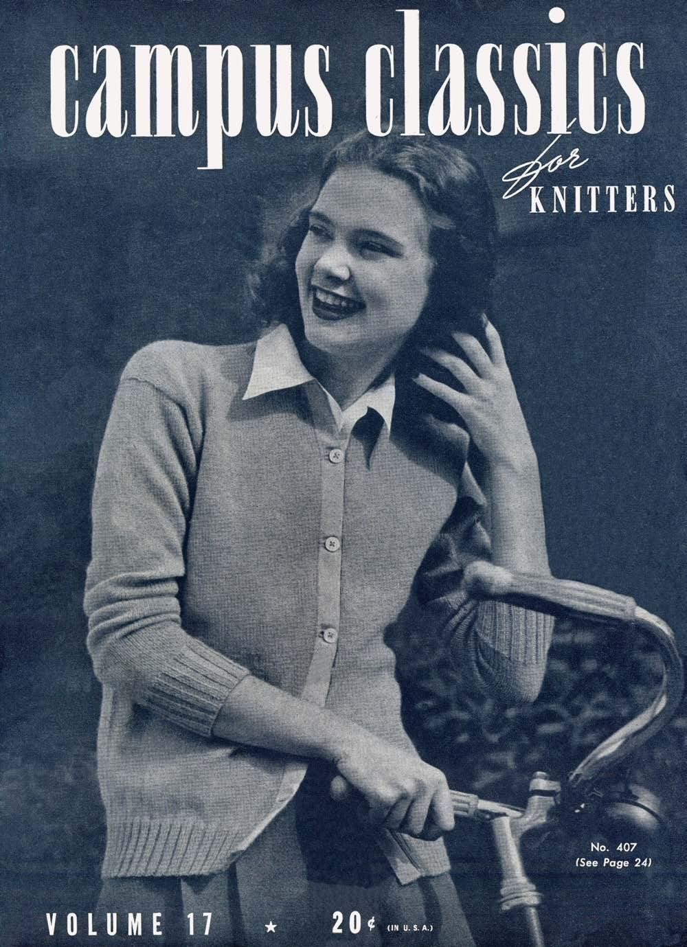 Campus Classics Vintage Knitting Patterns Book