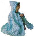 Baby Cape with Hood Crochet Pattern