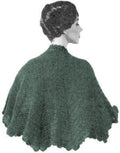 Wave Design Cape Crochet Pattern