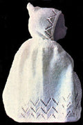 Baby Cape and Hood Knitting Pattern