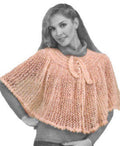 Cape or Shoulder Shawl Knitting Pattern