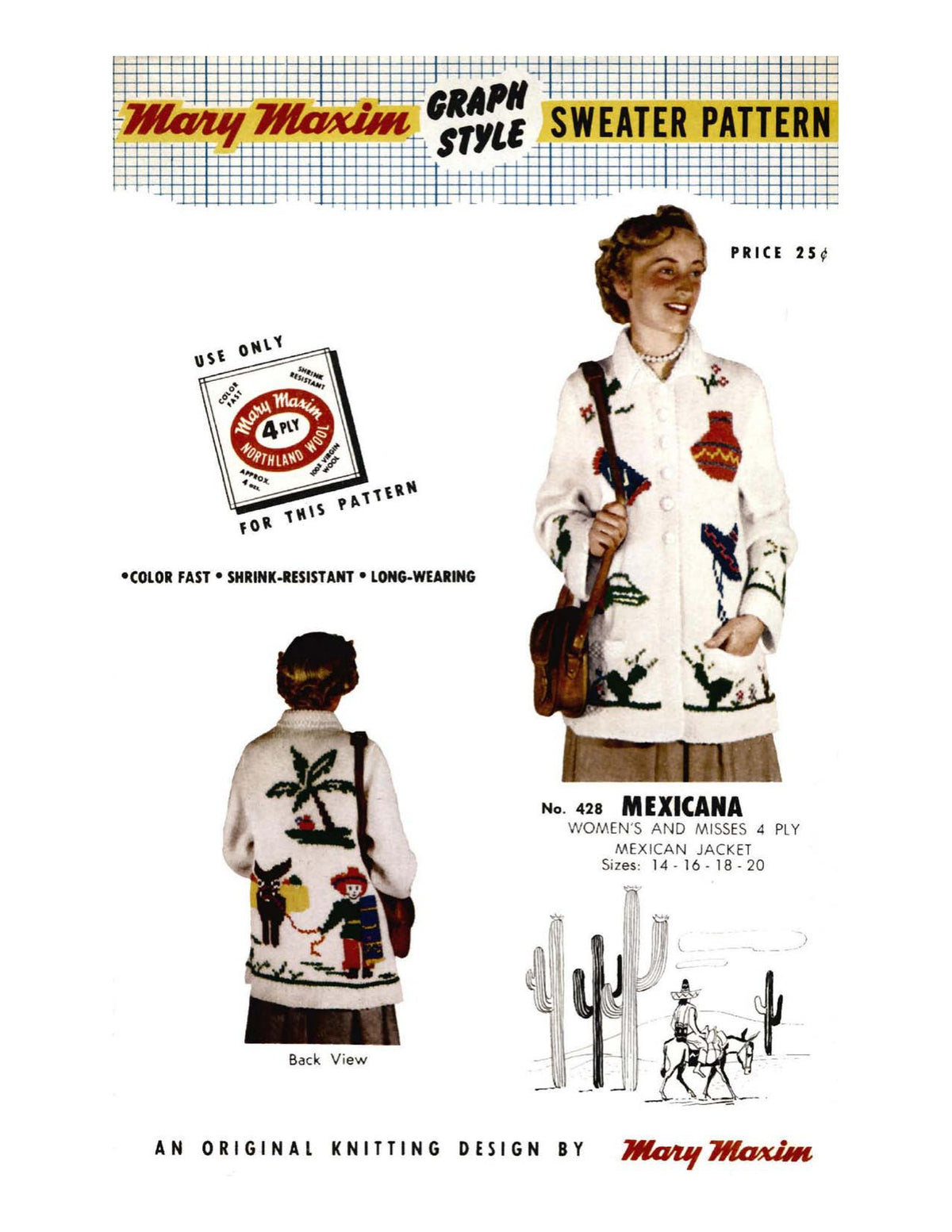 Cardigan Pattern 1655 (PDF)