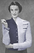 Half-and-half Cardigan Knitting Pattern 32-36