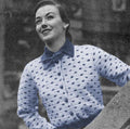 Patterned Waist Cardigan Crochet Pattern