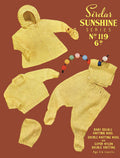 Baby Sweater, Coat, Leggings, Vest, Hat & Mittens Knitting Pattern 3-6 mos