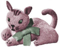 Cat Pajama Bag Knitting Pattern