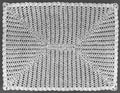 Oblong Centerpiece or Tablecloth Crochet Pattern