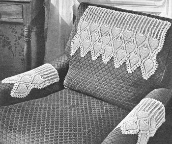 Pineapple Chair Set Crochet Pattern