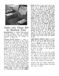 Calla Lily Chair Set Filet Crochet Pattern