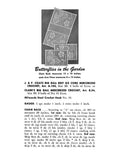 Butterflies in the Garden Chair Set Filet Crochet Pattern