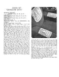 Crinoline Days Chair Set Filet Crochet Pattern