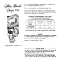 Horse Chair Set Filet Crochet Pattern
