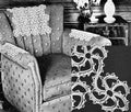 Chariot Wheel Chair Set Crochet Pattern