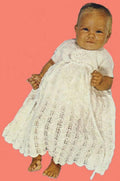 Baby Christening Gown Knitting Pattern