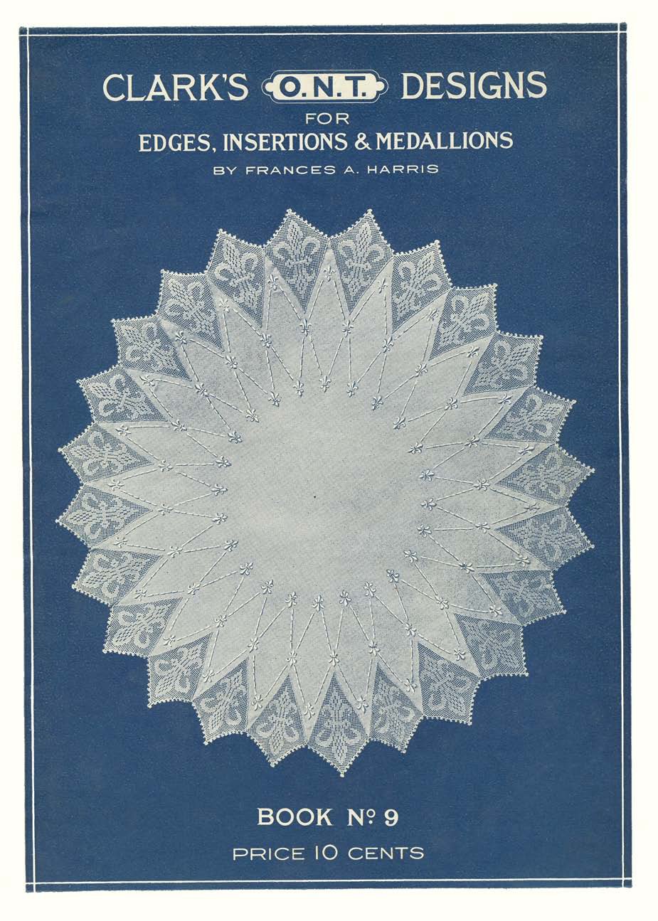 Edgings Insertions Medallions Vintage Crochet Patterns