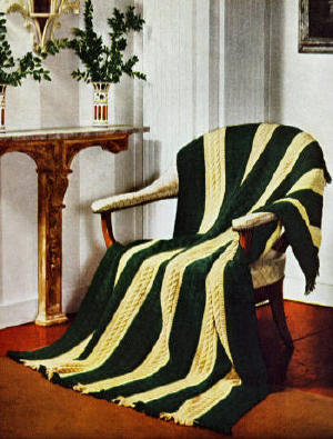 Classic Afghan Knitting Pattern
