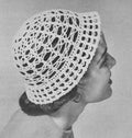 Lacy Cloche Hat Crochet Pattern