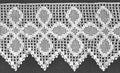 Clover Edging Filet Crochet Pattern